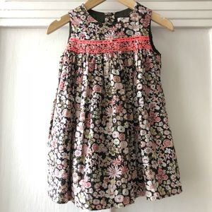 Bonpoint Clothi dress pink liberty dress